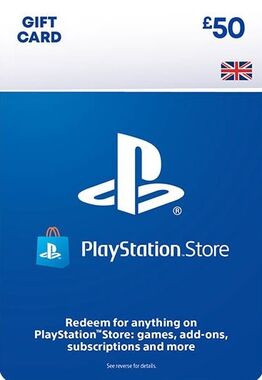 Playstation Network Top Up - £50 (Digital Product)