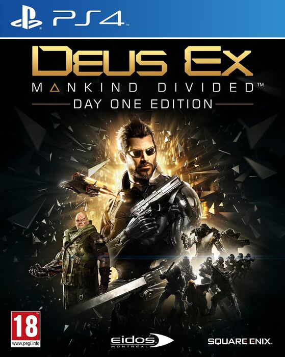  Deus  Ex Mankind Divided Special  Day One Edition PlayStation