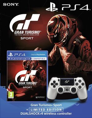 GT Sport Bundle with Game and Limited Edition Dual Shock 4
