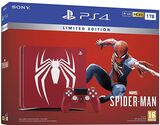 Show more information on Playstation 4 Slim Console 1TB Red Spiderman Limited Edition Playstation 4 Slim Console 1TB Red Spiderman Limited Edition
