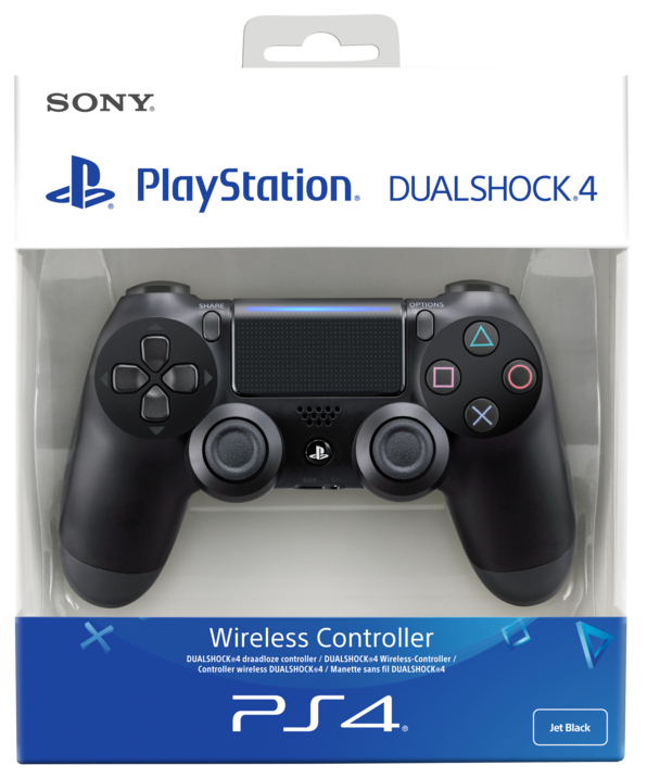 Sony PlayStation DualShock 4 V2 New Model - Jet Black