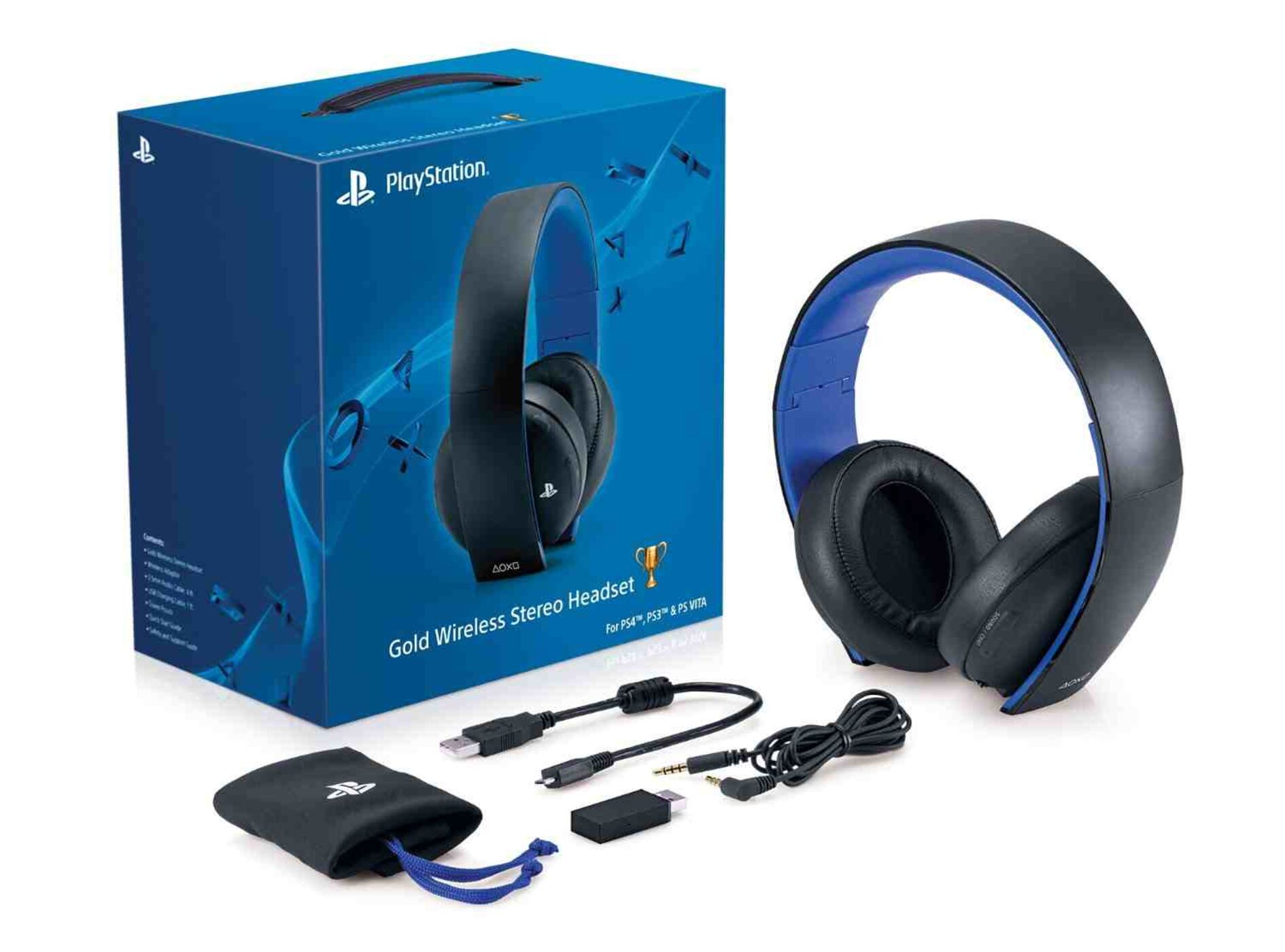 Sony PlayStation Wireless Stereo Headset 2.0 (PS4/PS3/Vita)