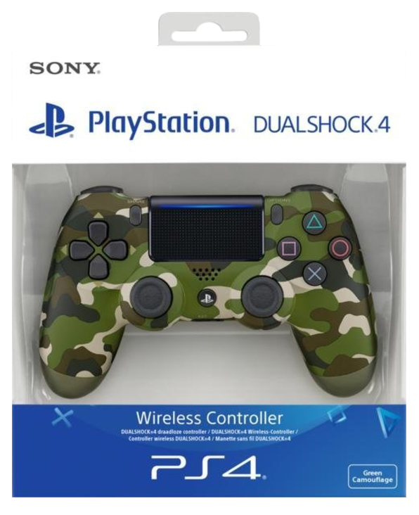 Sony PlayStation DualShock 4 V2 New Model - Green Camouflage