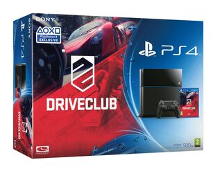 Sony PlayStation 4 (Black) - Driveclub Bundle