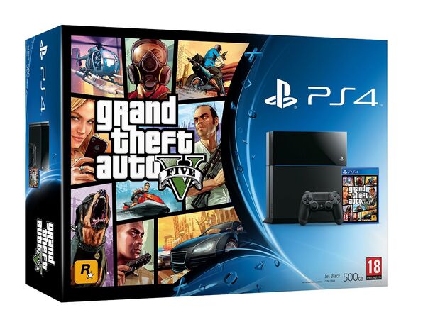Sony PlayStation 4 - GTA V Bundle