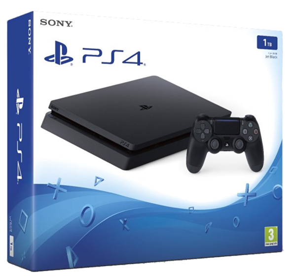 Sony Playstation 4 New Look Slim Console - 1TB