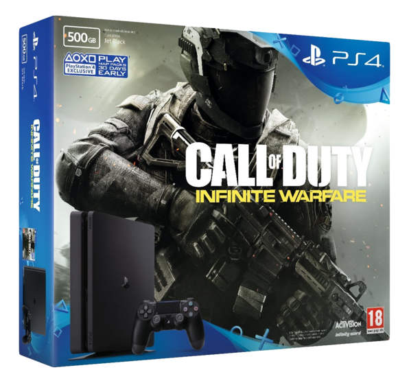 Sony Playstation 4 Slim Console - 500GB Call of Duty Bundle
