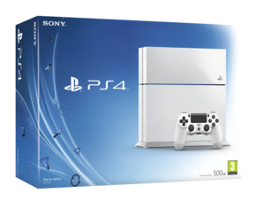Sony PlayStation 4 - White - 500GB
