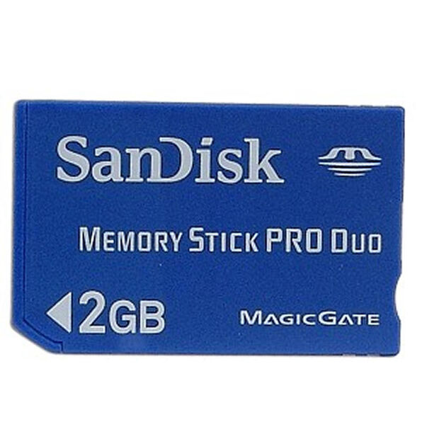 2GB Memory Stick Pro Duo for PSP and PS3
