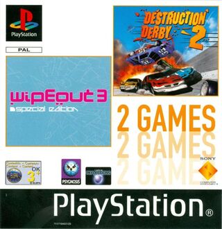 Wipeout 3 & Destruction Derby Twin Pack