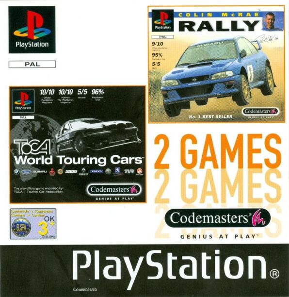 TOCA World Touring Cars & Colin McRae Rally