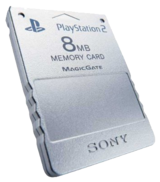 Show more information on Official Sony PS2 Memory Card 8mb - Silver Official Sony PS2 Memory Card 8mb - Silver