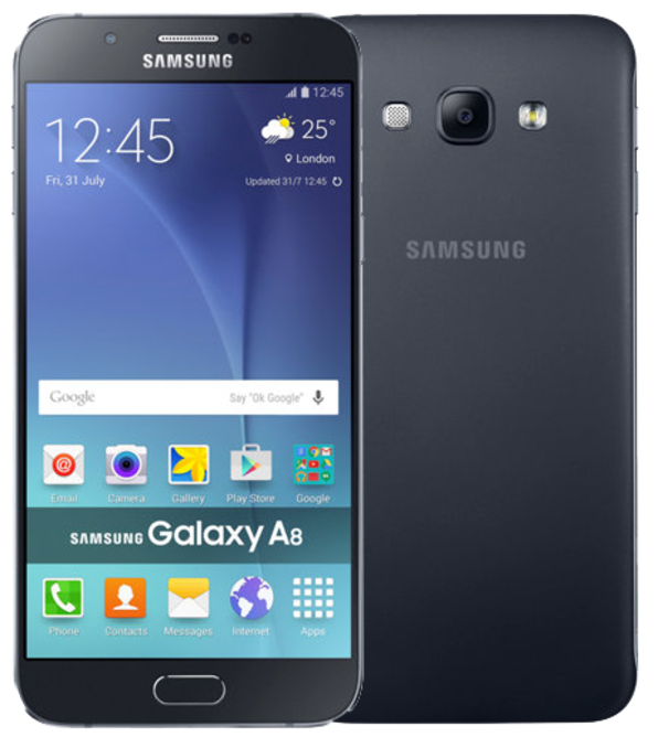 Samsung Galaxy A8 Duos - 32GB - Black - Locked