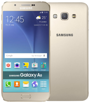 Samsung Galaxy A8 Duos - 32GB - Gold - Locked