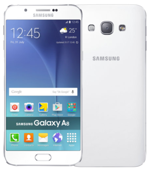 Samsung Galaxy A8 Duos - 32GB - White - Unlocked