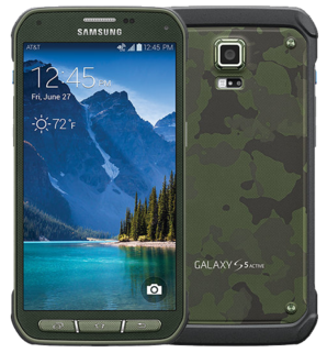 Samsung Galaxy S5 Active - 16GB Green - Locked