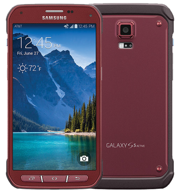 Samsung Galaxy S5 Active - 16GB Red - Locked