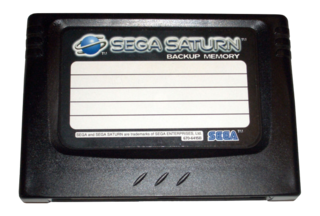 Sega Saturn Official Backup Memory