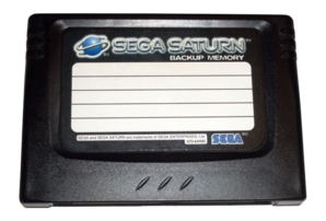 Sega Saturn Official Backup Memory