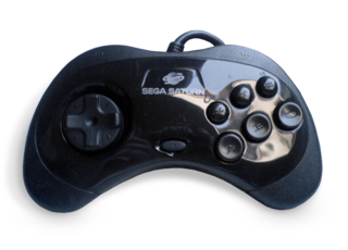 Sega Saturn Official Controller (Later S Model)