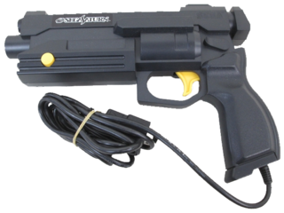Sega Saturn Official Gun Controller