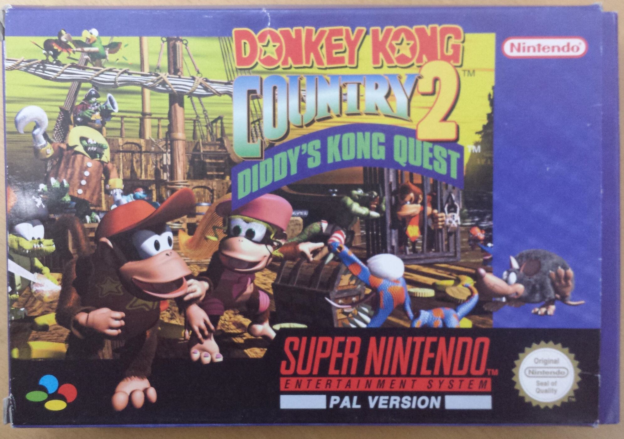 Donkey Kong Country II 2 Nintendo SNES