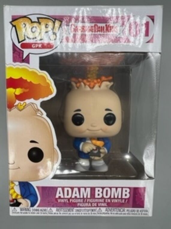 #01 Adam Bomb - Garbage Pail Kids - BOX DAMAGE