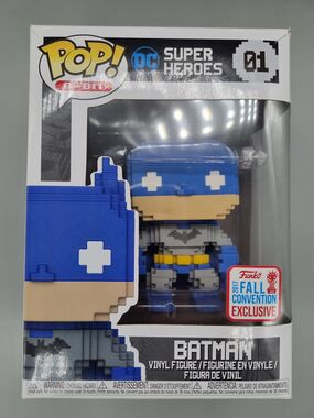 #01 Batman - Pop 8-Bit -DC Super Heroes 2017 Fall Convention