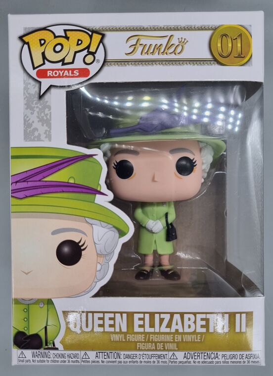 #01 Queen Elizabeth II (Wedding Outfit) - Royals