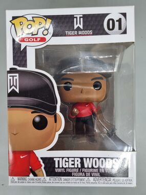 #01 Tiger Woods (Red Shirt) - Golf