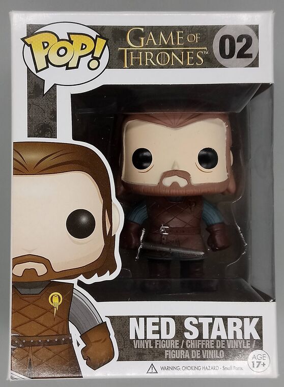 #02 Ned Stark - Game of Thrones - BOX DAMAGE