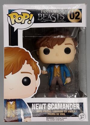 #02 Newt Scamander (Egg) - Fantastic Beasts - BOX DAMAGE