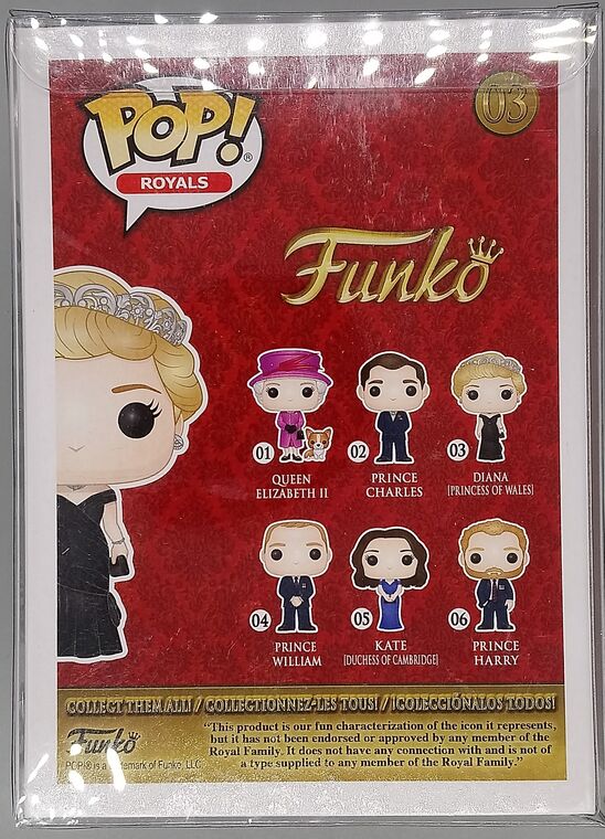princess diana funko pop red dress #03 Diana (Princess of Wales Red Dress) Chase Edition Royals – Funko Pops