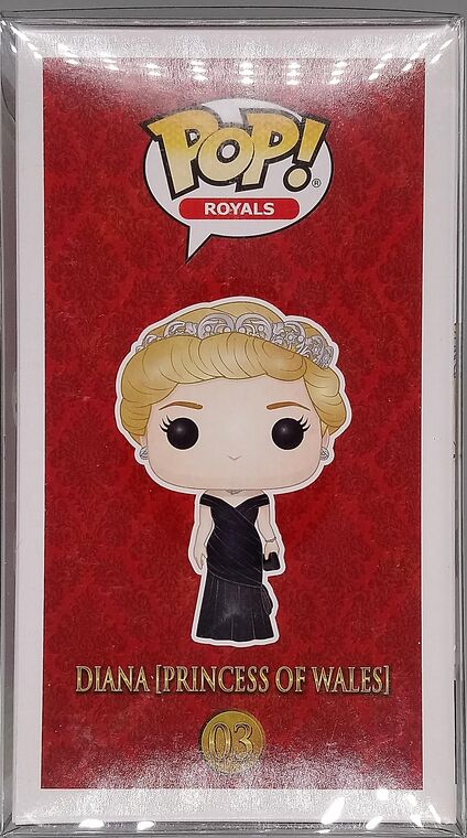 funko pop princess diana red dress Funko Pop! Royals Diana, Princess of Wales Vinyl Figure #03 [Red Dress, Chase Version]