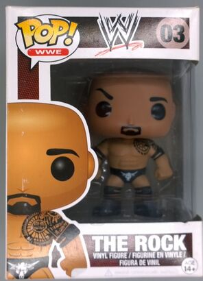 #03 The Rock - WWE - BOX DAMAGE