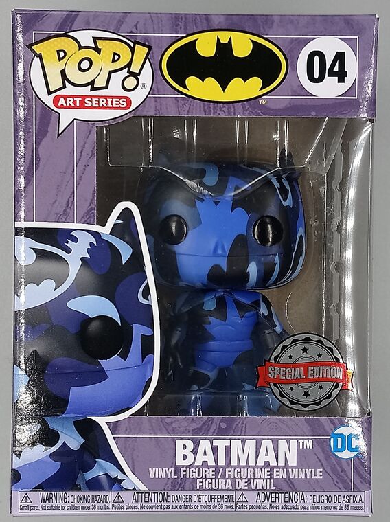 #04 Batman (Dark Blue) - DC Art Series
