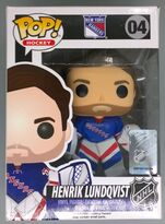 #04 Henrik Lundqvist - NHL Hockey - New York Rangers