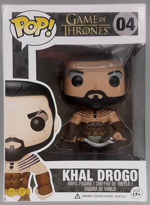 #04 Khal Drogo - Game of Thrones - BOX DAMAGE