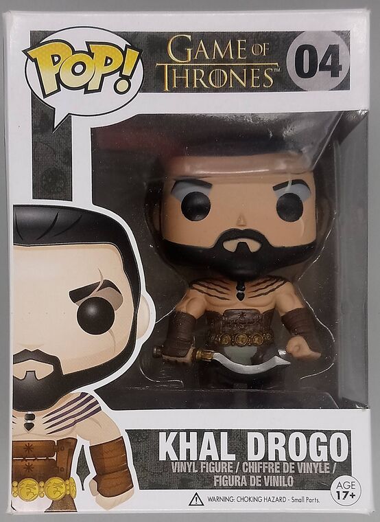 #04 Khal Drogo - Game of Thrones - BOX DAMAGE