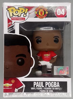 #04 Paul Pogba - Football - Manchester United - BOX DAMAGE