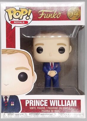 #04 Prince William - Royals - BOX DAMAGE