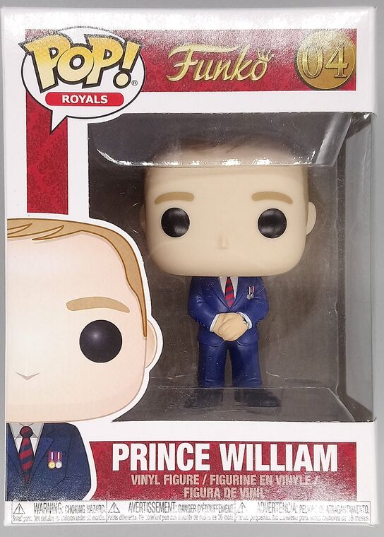 #04 Prince William - Royals - BOX DAMAGE