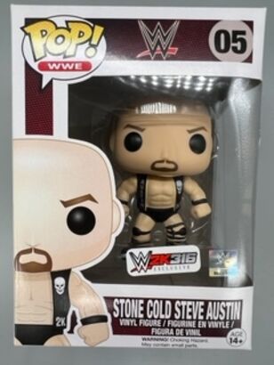 #05 Stone Cold Steve Austin (WWE 2K16) - WWE BOX DAMAGE