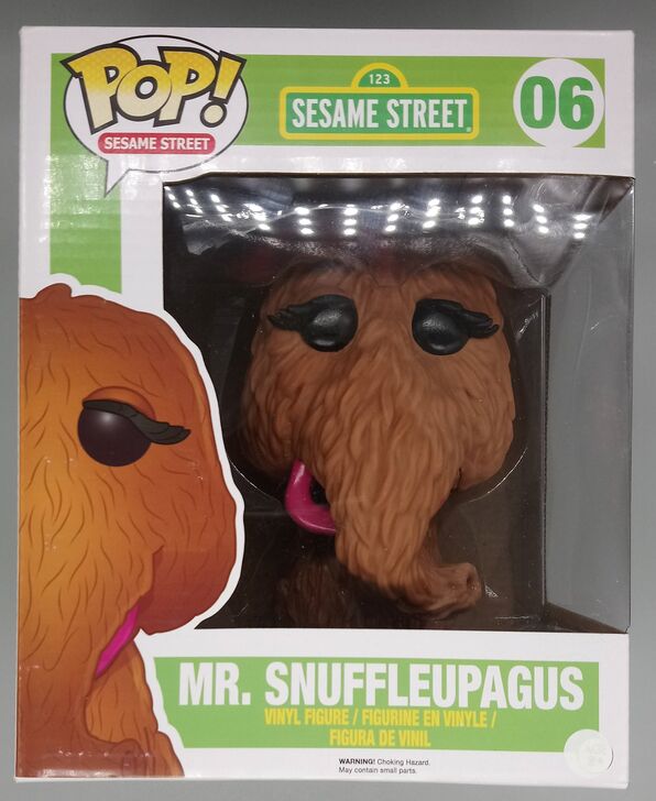 #06 Mr. Snuffleupagus - 6 Inch - Sesame Street