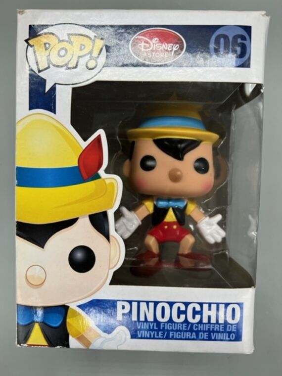#06 Pinocchio - Disney - BOX DAMAGE