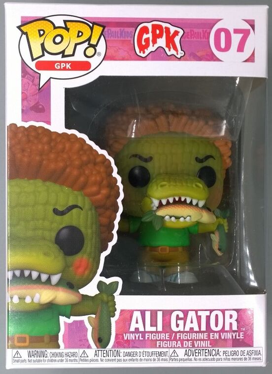 #07 Ali Gator - Garbage Pail Kids