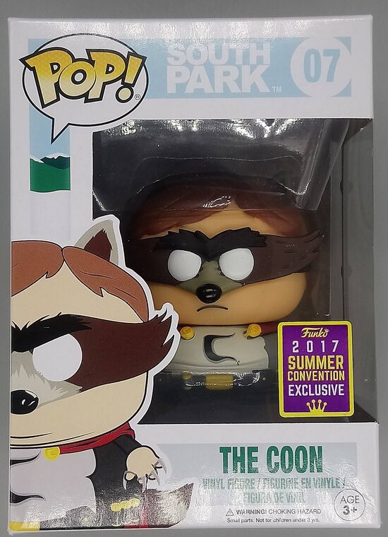 #07 The Coon - South Park - 2017 Con - BOX DAMAGE