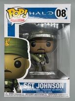 #08 Sgt Johnson - Halo - BOX DAMAGE