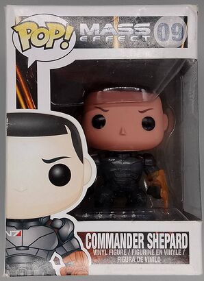 #09 Commander Shepard - Mass Effect - BOX DAMAGE
