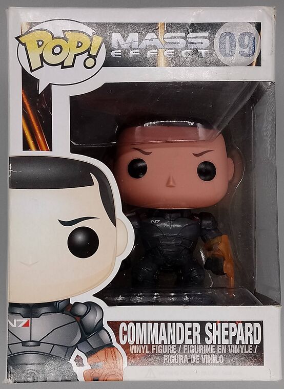 #09 Commander Shepard - Mass Effect - BOX DAMAGE